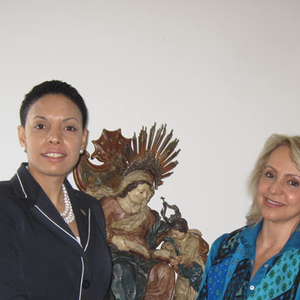 Angela Gutierrez, Vice President of the Administration Board of the Andrade Gutierrez Group and President of the Flvio Gutierrez Cultural Institute