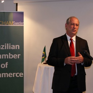 Brazilcham Sweden, in cooperation with the Institute of Latin American Studies at Stockholm University, have invited the top names at the presidential polls to a series of talks.

Brazilian Chamber of Commerce in Sweden organized an special evening in the company of:

Ciro Gomes - Presidential Precandidate for the Brazilian Democratic Labour Party - PDT;

Special Guests:
Roberto Claudio - Mayor of the City of Fortaleza;
Johan Hassel - International Secretary for the Swedish Social Democratic Party.

DATE: Tuesday, May 15th, 2018.
TIME: 18:00 ? 21:00
PLACE: Trngren Magnell, Vstra Trdgrdsgatan 8

Photo by Ulisses Capato.