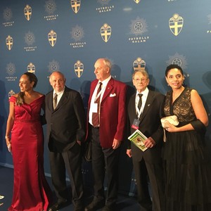 During the Fotbollsgalan 2018, Nov12, the Swedish Football Association (SvFF), with the support of Brazilcham Sweden, paid an unique homage to the Brazilian Footballers from 1958 and conceded them the title of Honorary member of SvFF, a tribute never given to a non Swedish Citizen before. The initiative celebrated the 60th Jubilee of the First Brazilian World Cup title in 1958 in Sweden and was attended by the player Pepe and Flavia Kurtz, representing her father Pel. The Fotbollsgalan is an official and annual Swedish sports awards ceremony honoring achievements in Swedish football. It is organised by Swedish Football Association and televised by TV4.