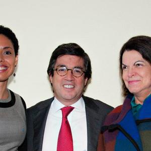 Elisa Sohlman, Luis Alberto Moreno Meja and
HE Leda Lucia Camargo